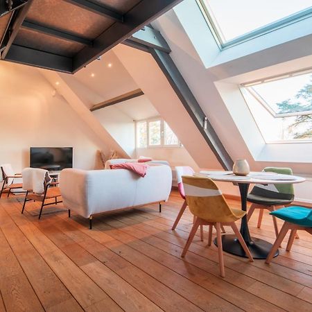Апартаменты Loft Les Deux Cedres Avec Vue Panoramique Шарлевиль-Мезьер Экстерьер фото